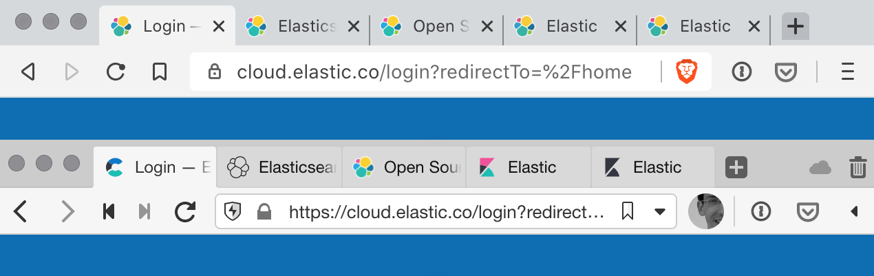 Different favicons based on the domain