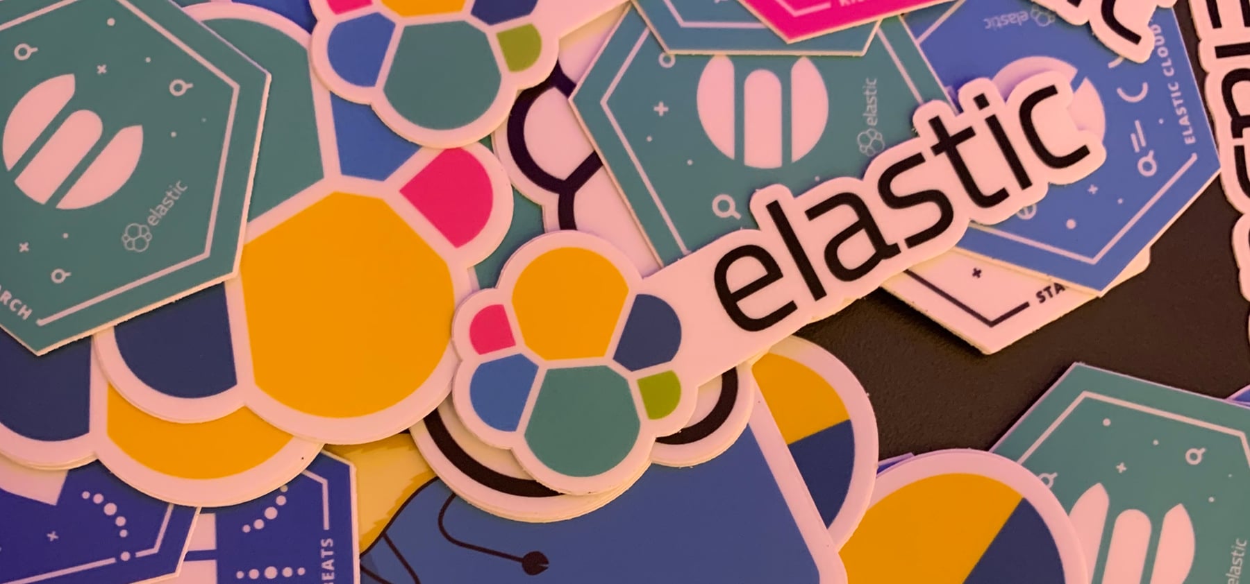 Elastic stickers